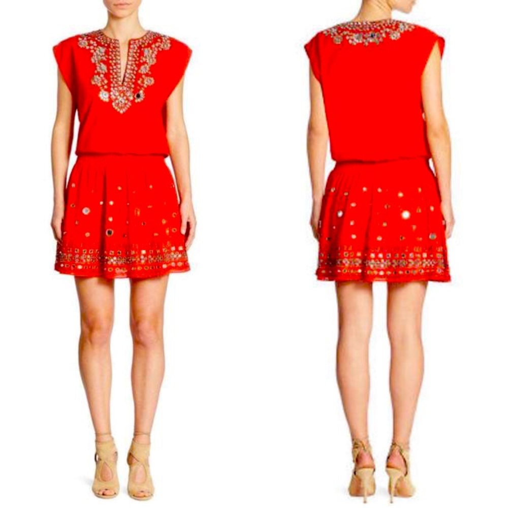 Alice + Olivia drop waist minidress, XS 0